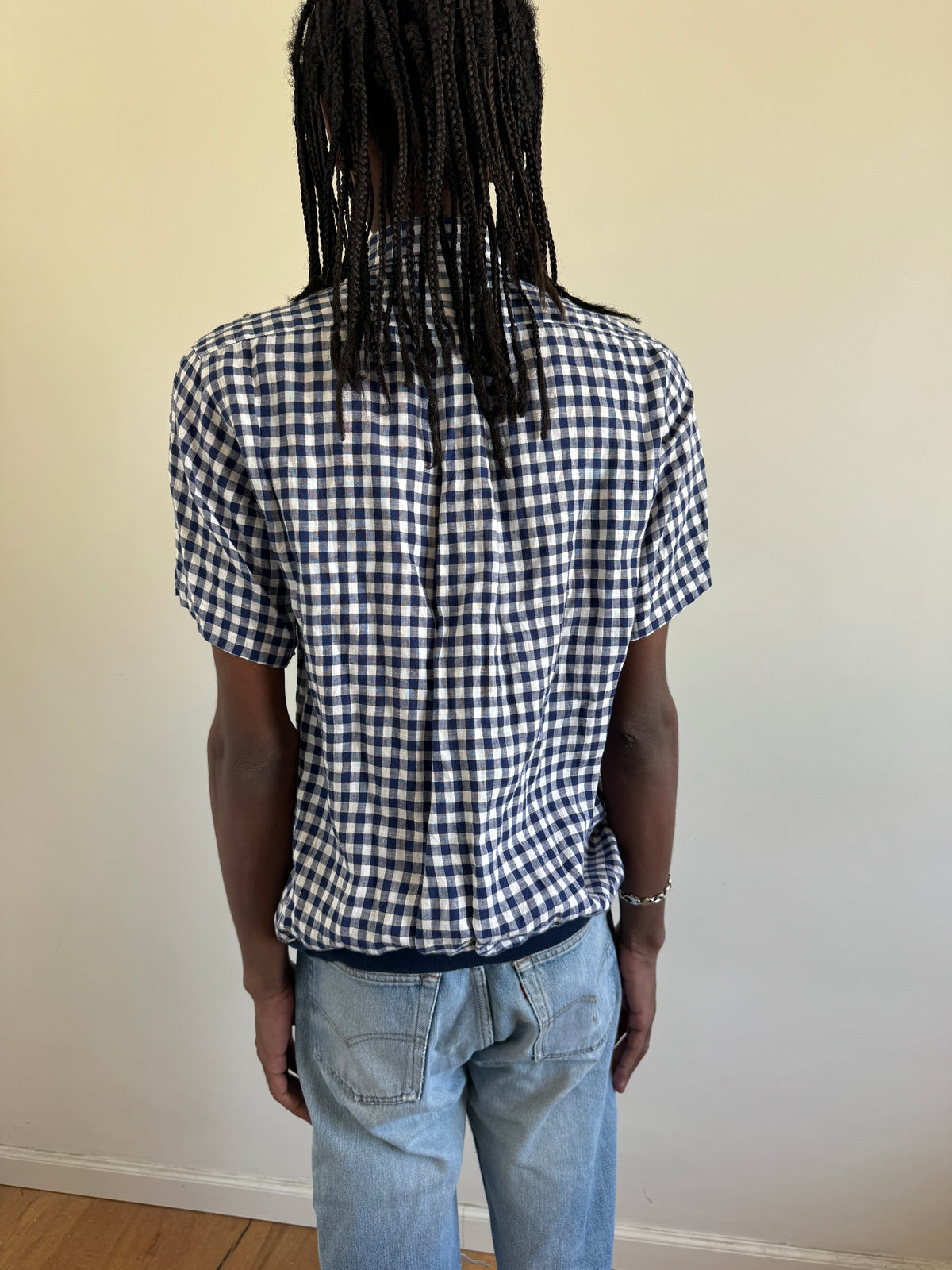 Sacai Gingham Linen Shirt