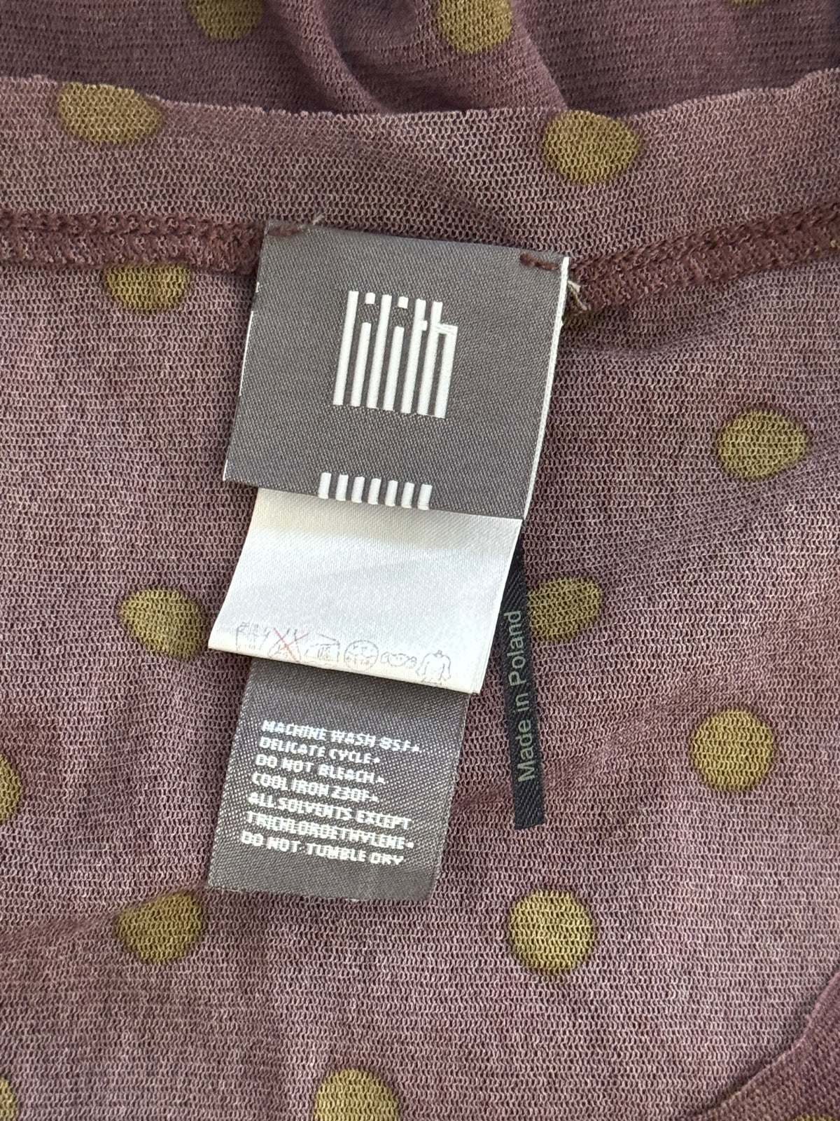 Lilith Mesh Dot Top