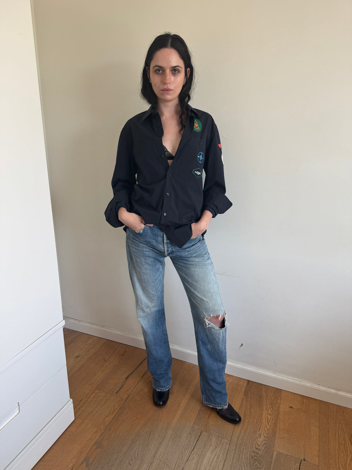Raf Simons F/W16 Patch Shirt
