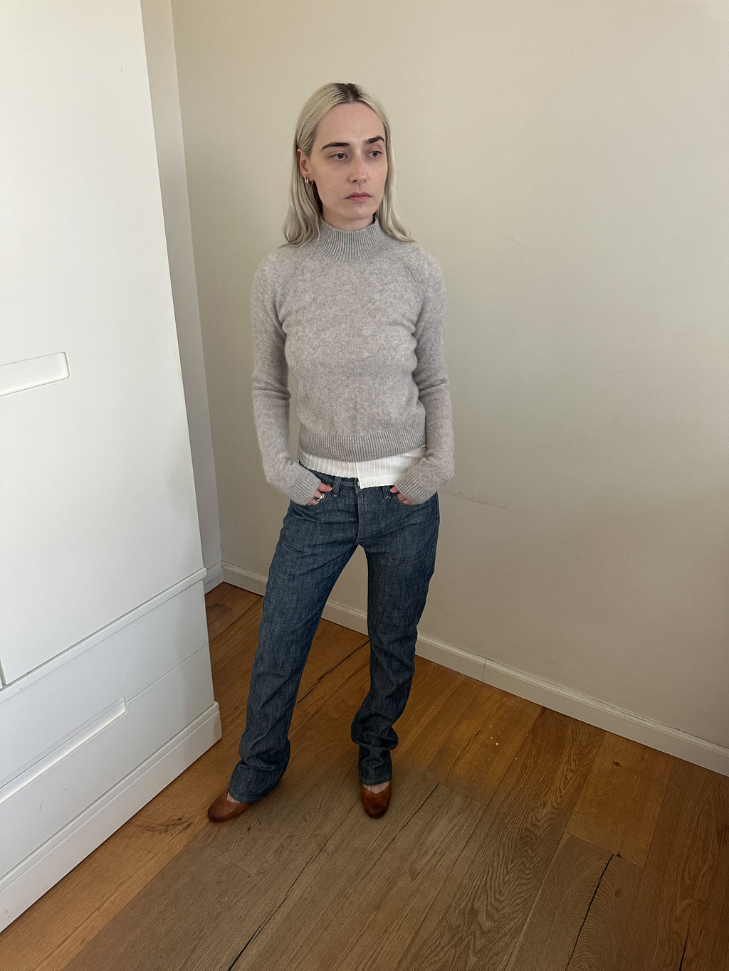 Vintage High Neck Xtra Soft Sweater