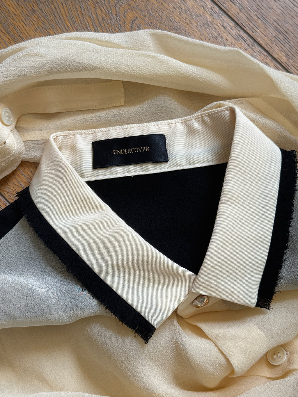 Undercover Sheer Diamond Shirt