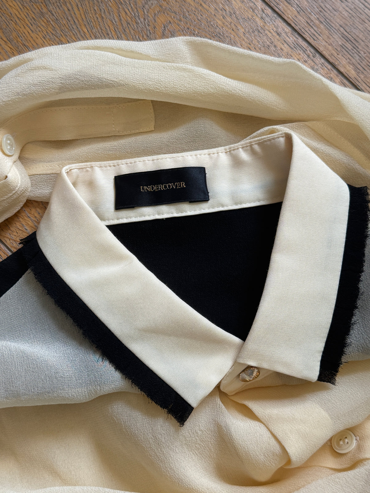 Undercover Sheer Diamond Shirt