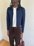 Tricot CDG 1996 Blue Cropped Jacket