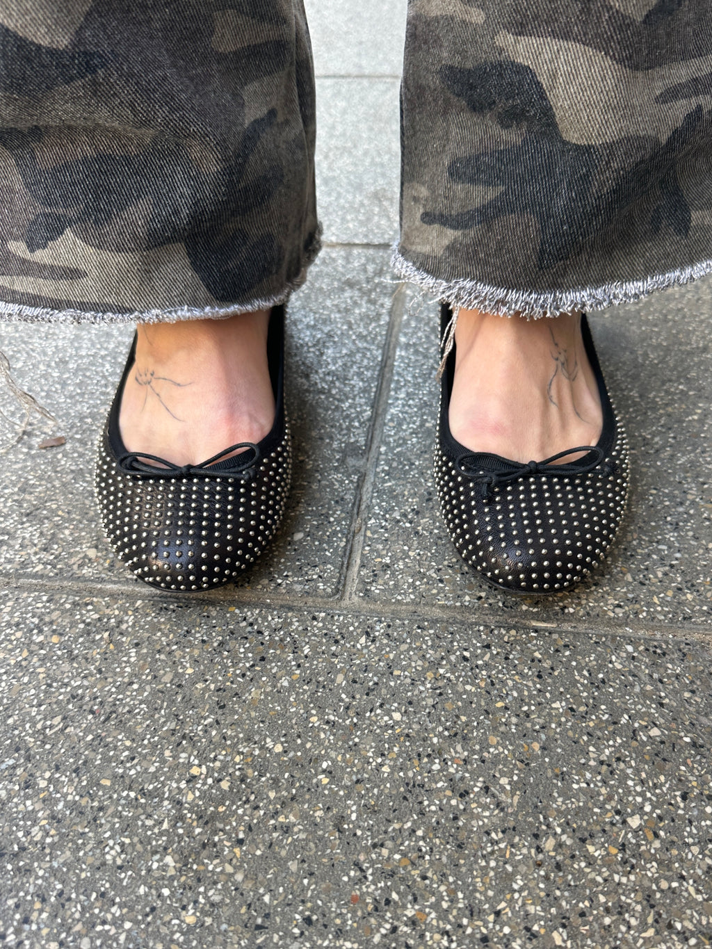 Saint Laurent Paris 2013/4 Hedi Slimane Studded Ballerinas