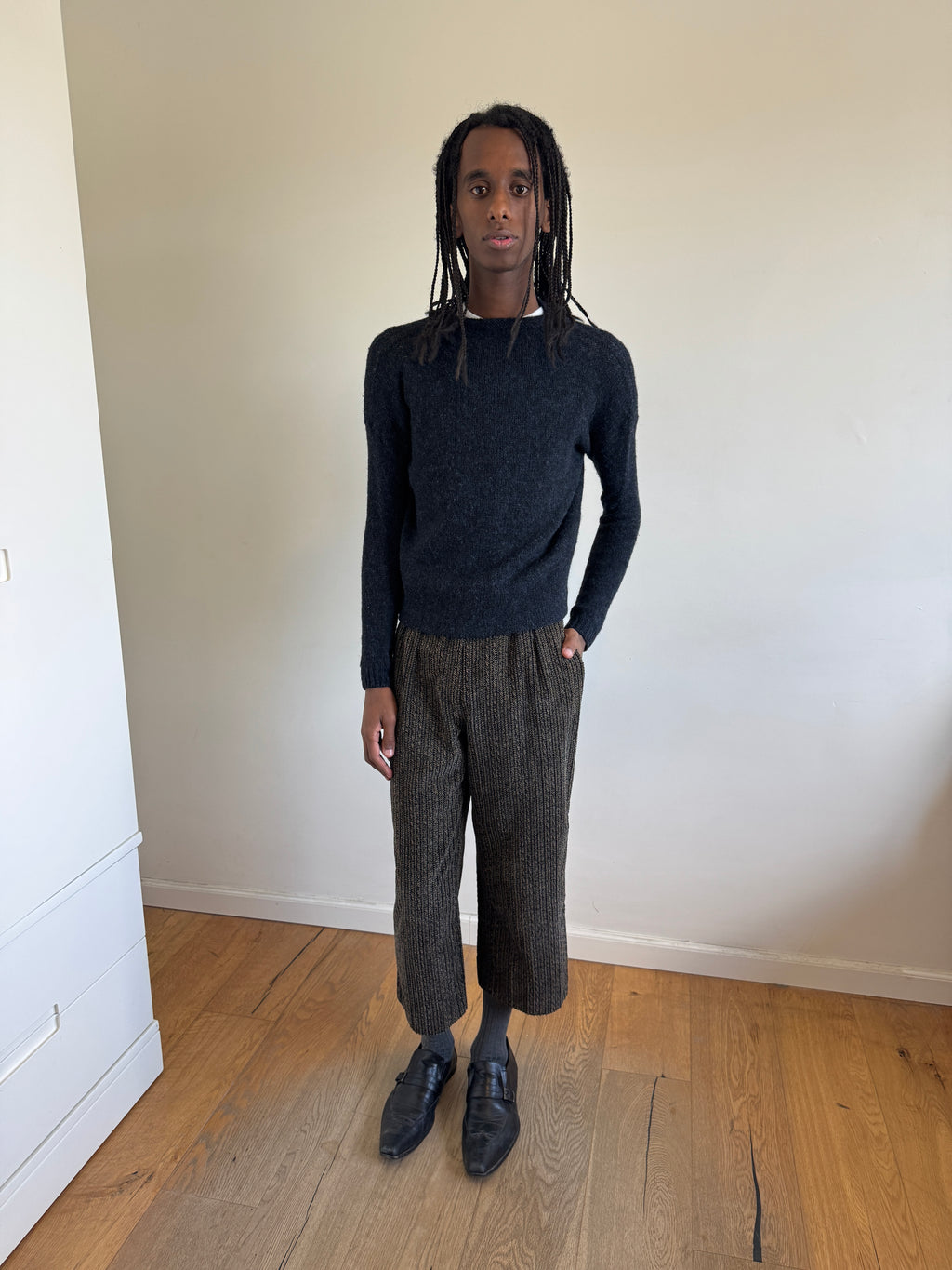 R45 Unique Neckline Knit
