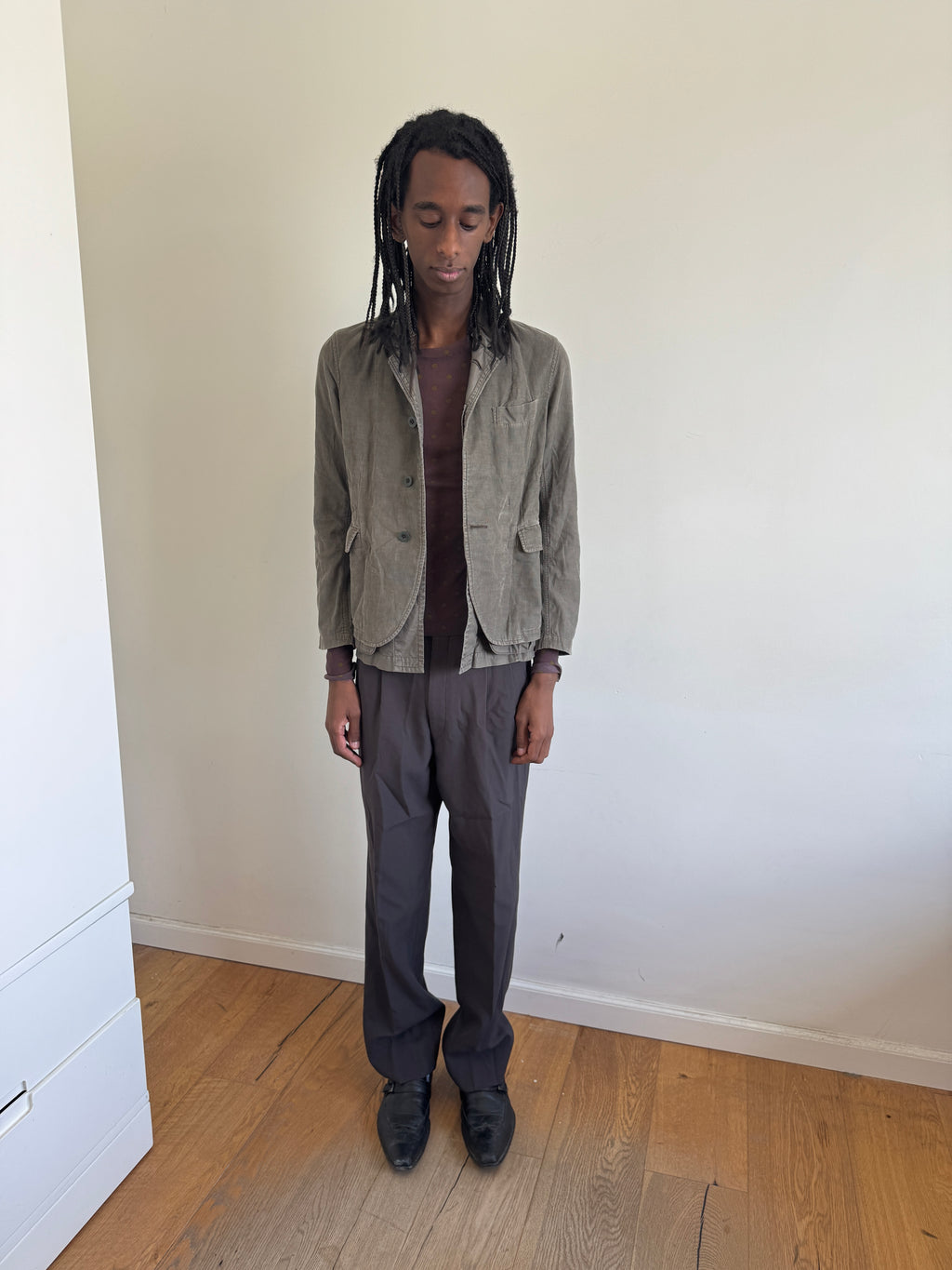 Zucca Layered Military Jacket