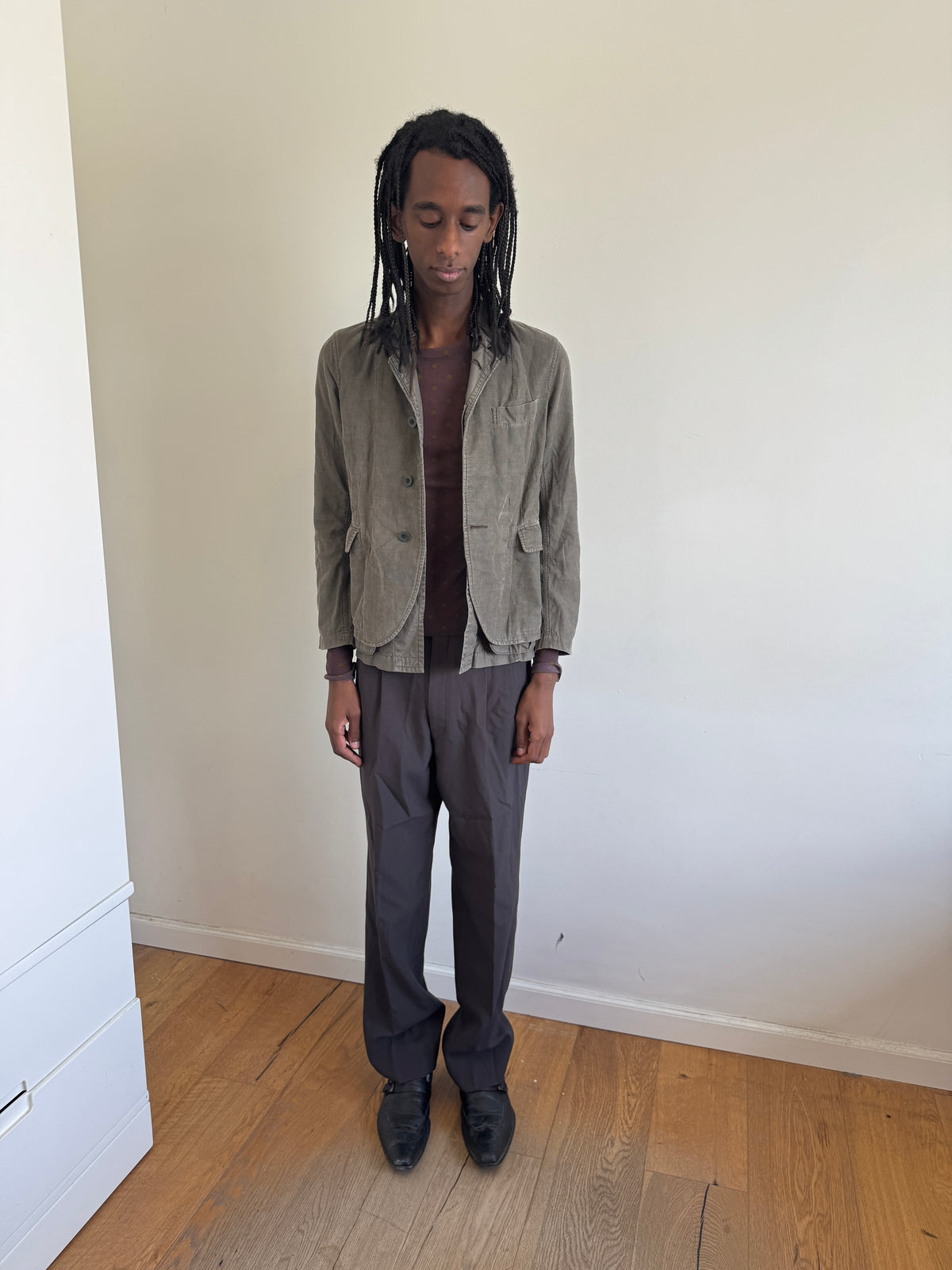 Zucca Layered Military Jacket