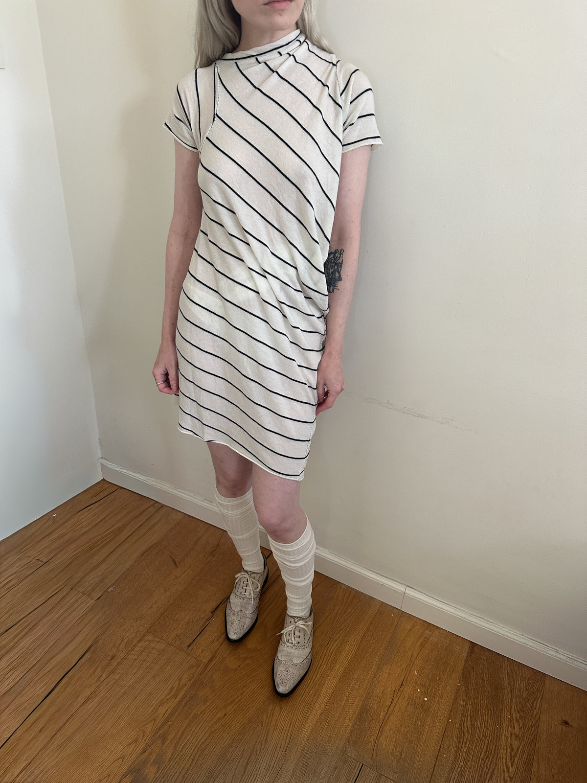 Shine Asymmetric Pocket Dress