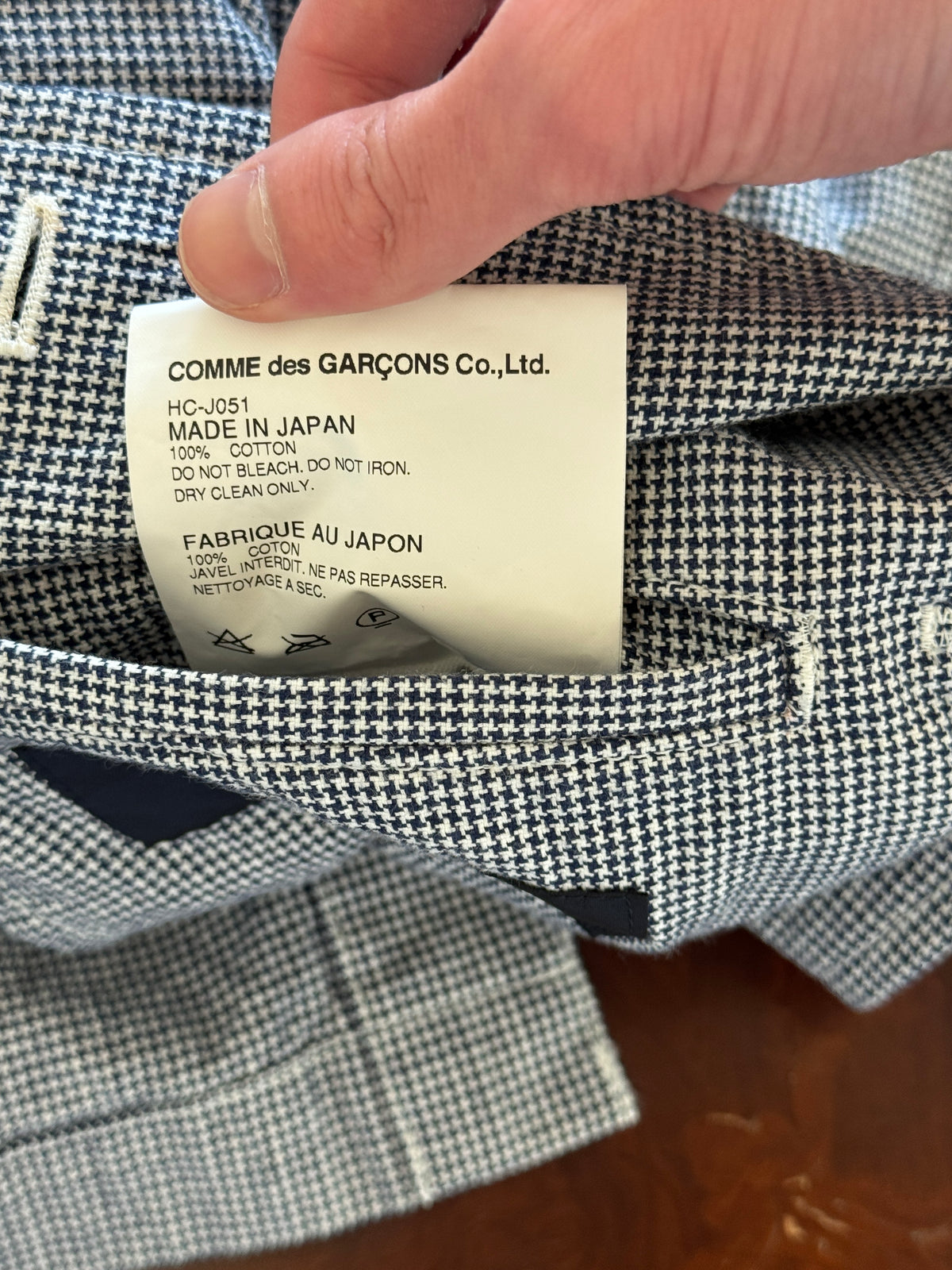 CDGH 2008 Blue Gingham Blazer