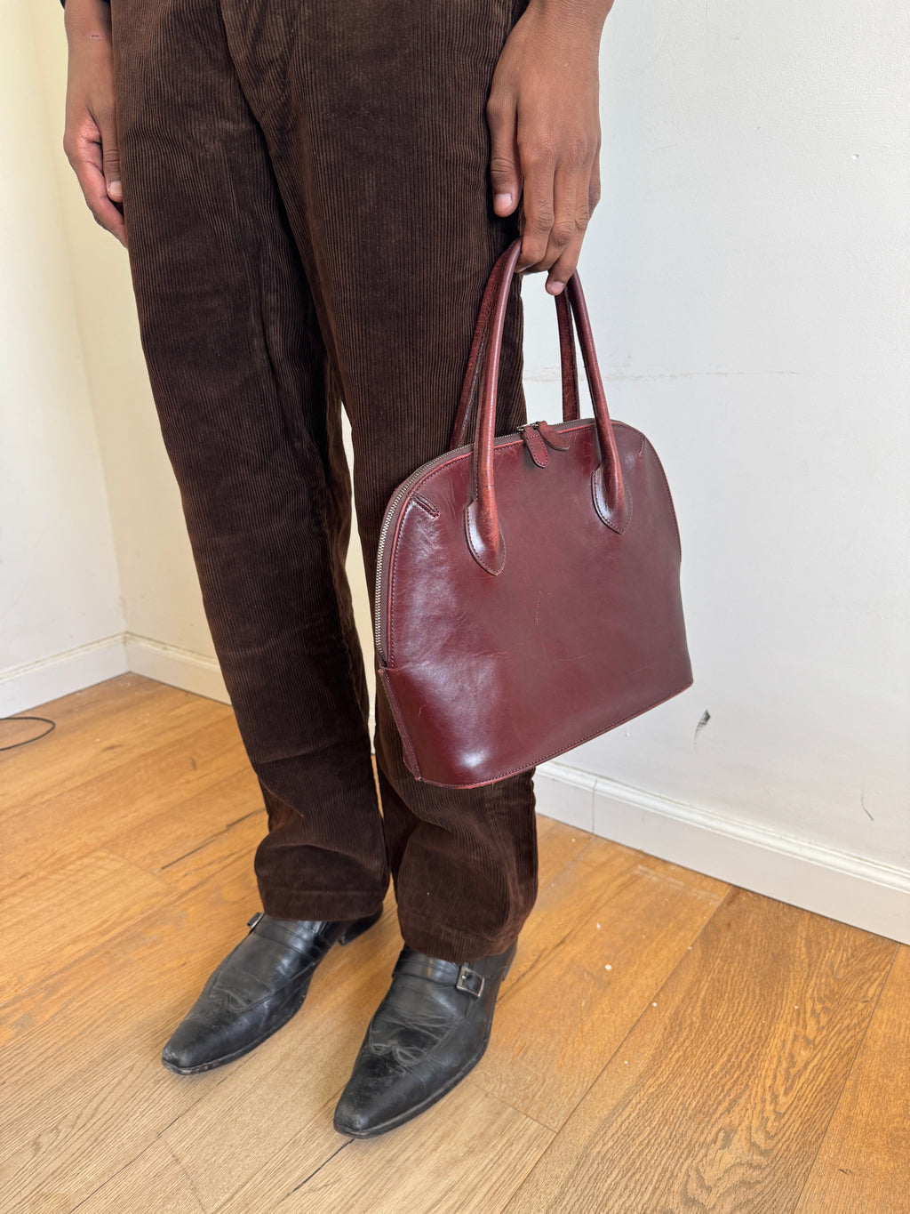 Issey Miyake Red Handbag