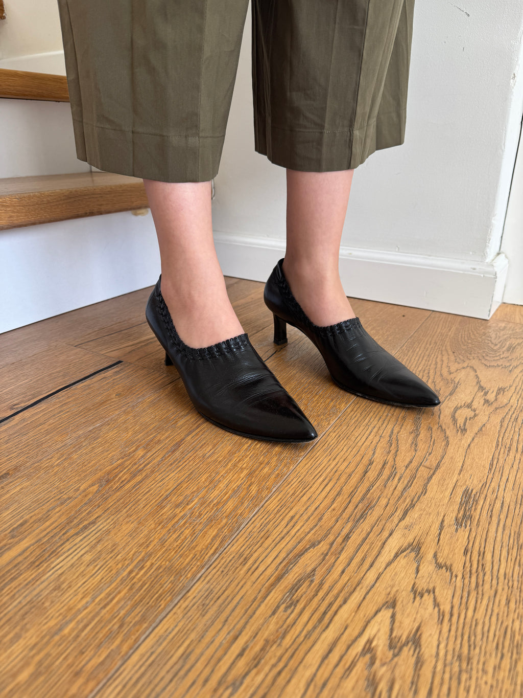 Giorgio Armani 90’s Gathered Heels