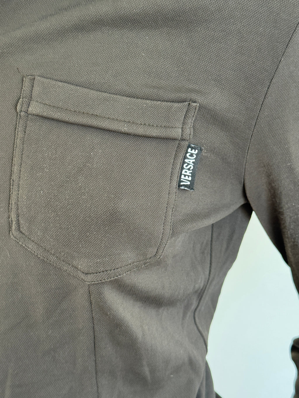 Versace Military Style Polo
