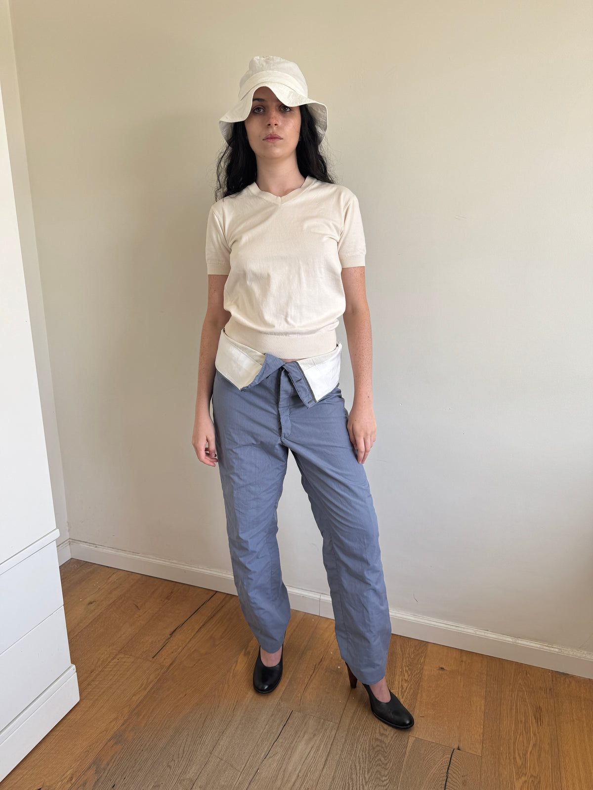 60’s High-Rise Worker Pants (Folded)