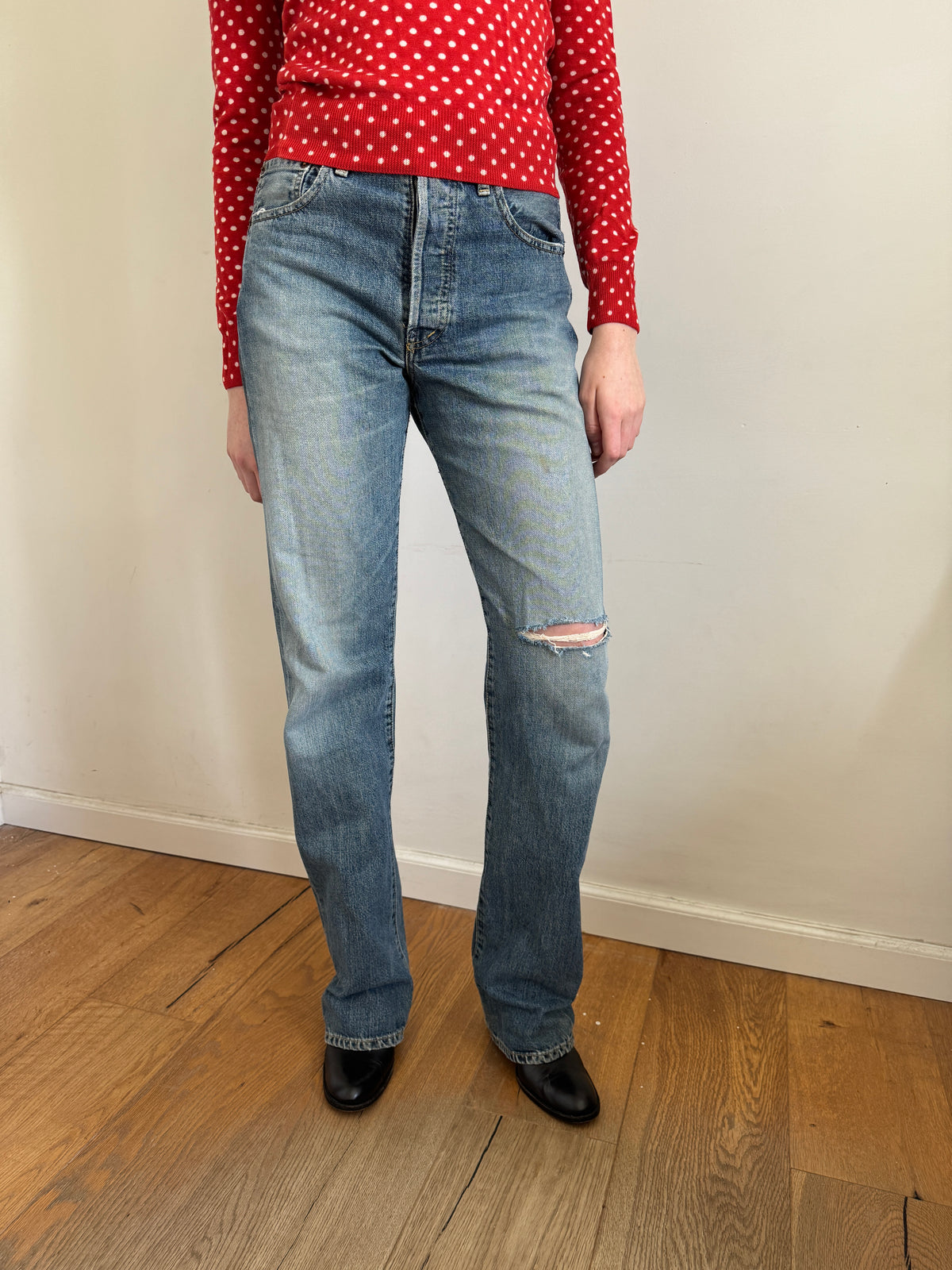Levi’s Selvedge 702 Buckle Backs