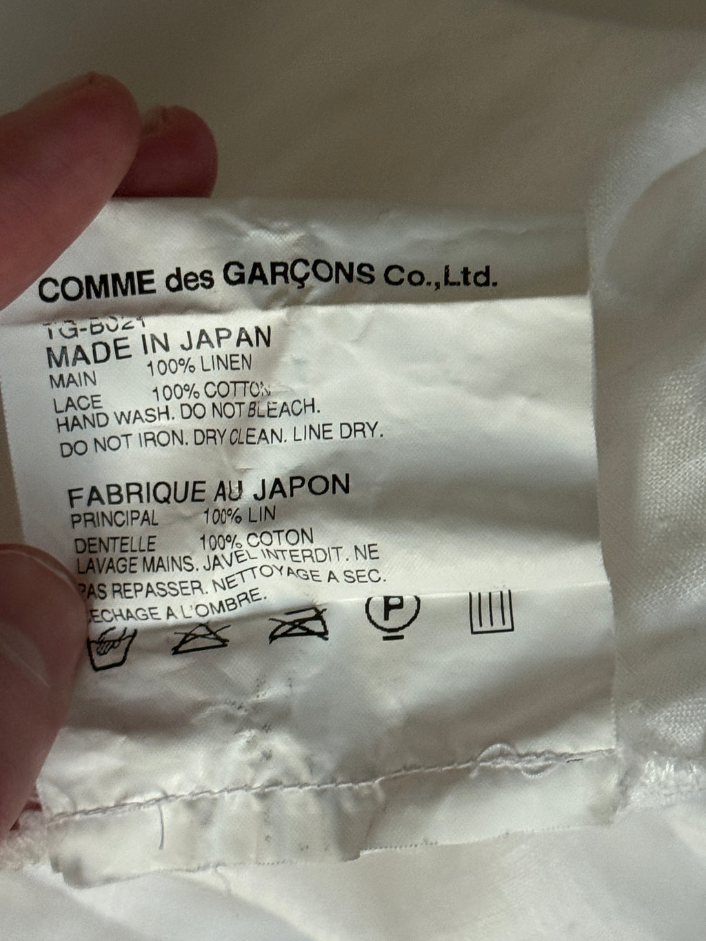 Tricot CDG 2010 Lace Blouse