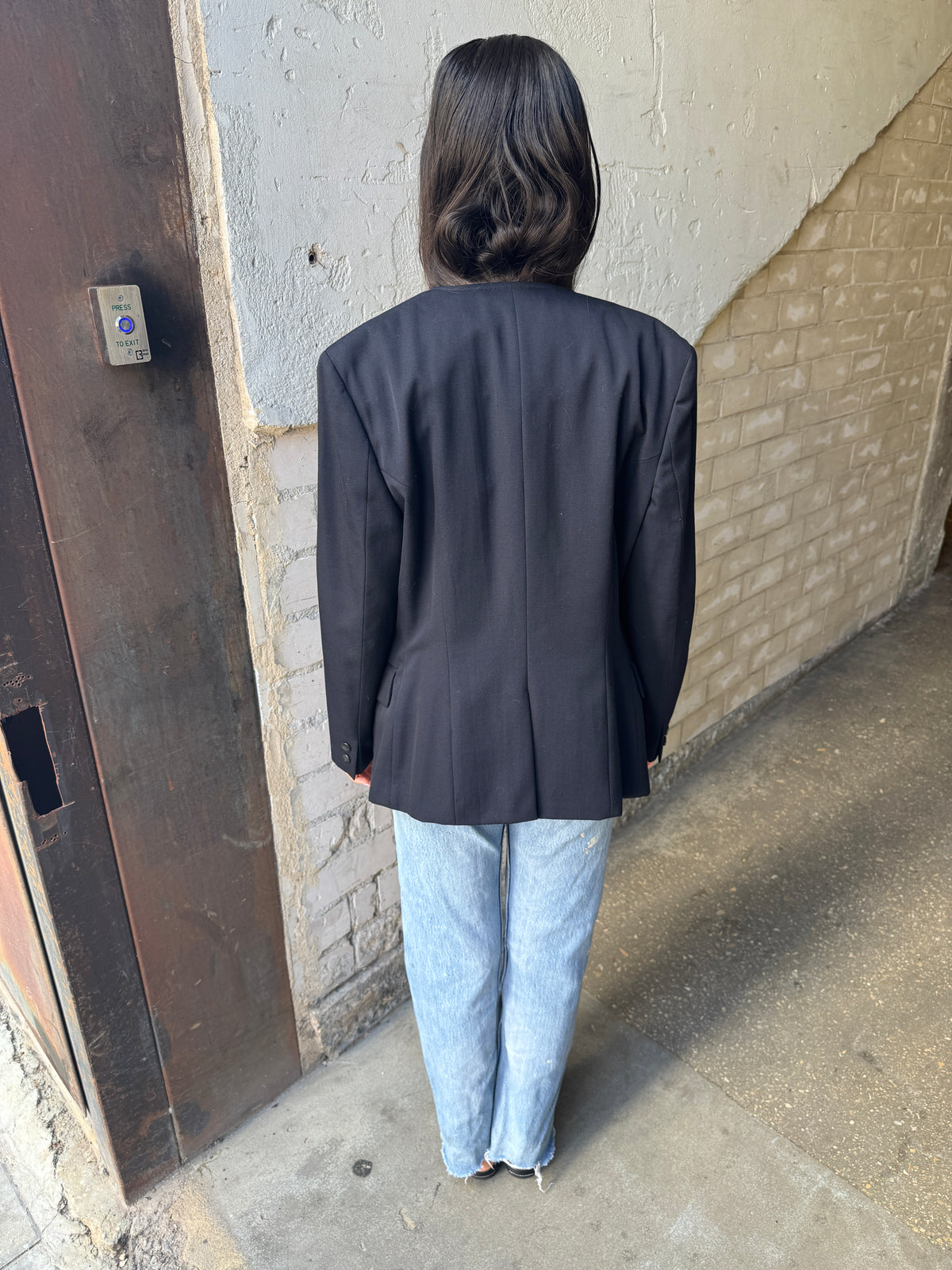 Tricot CDG 1990 Collarless Jacket