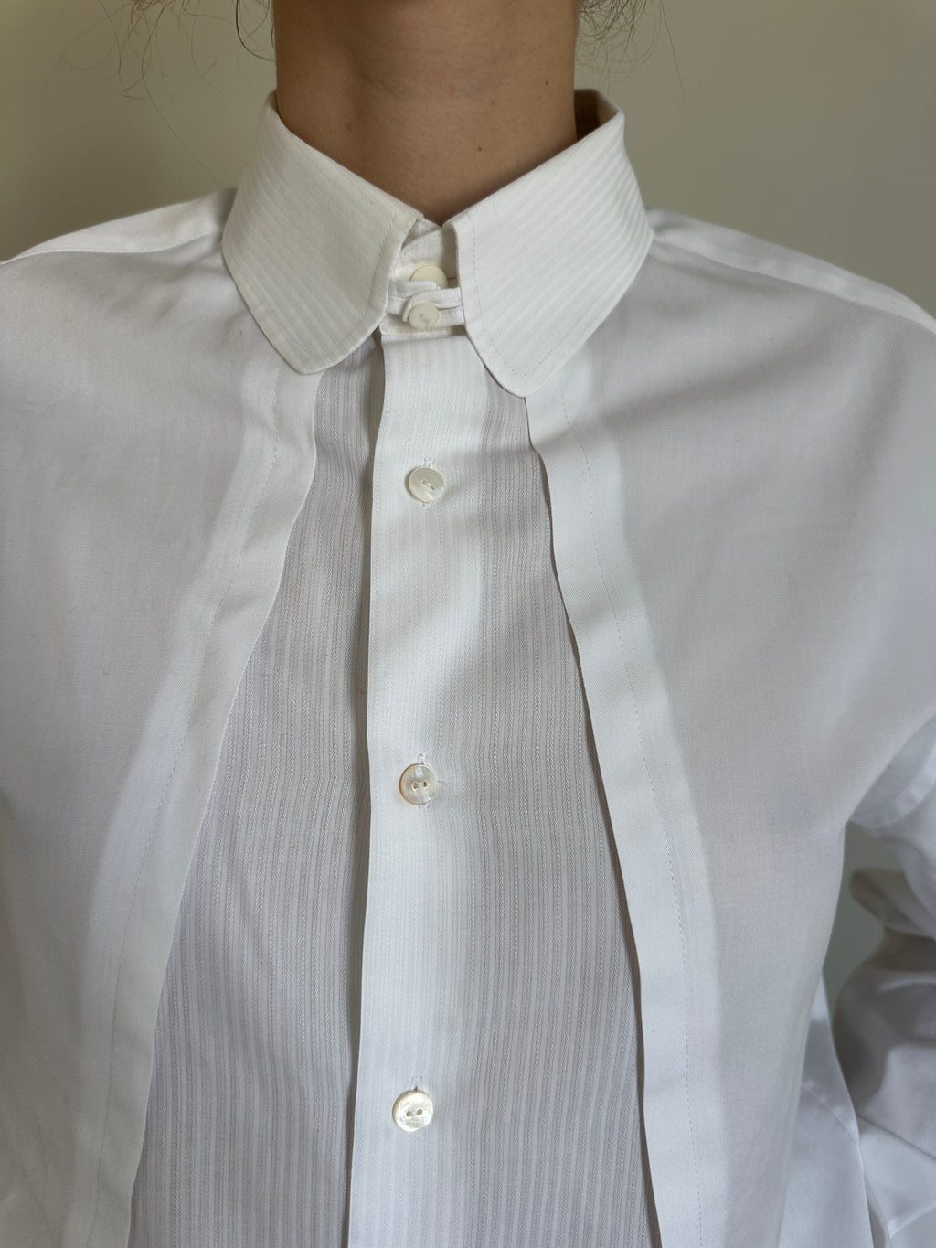 Balenciaga Tie Neck Shirt
