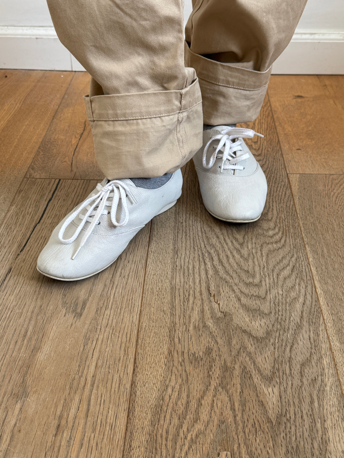 Zucca White Leather Sneaks