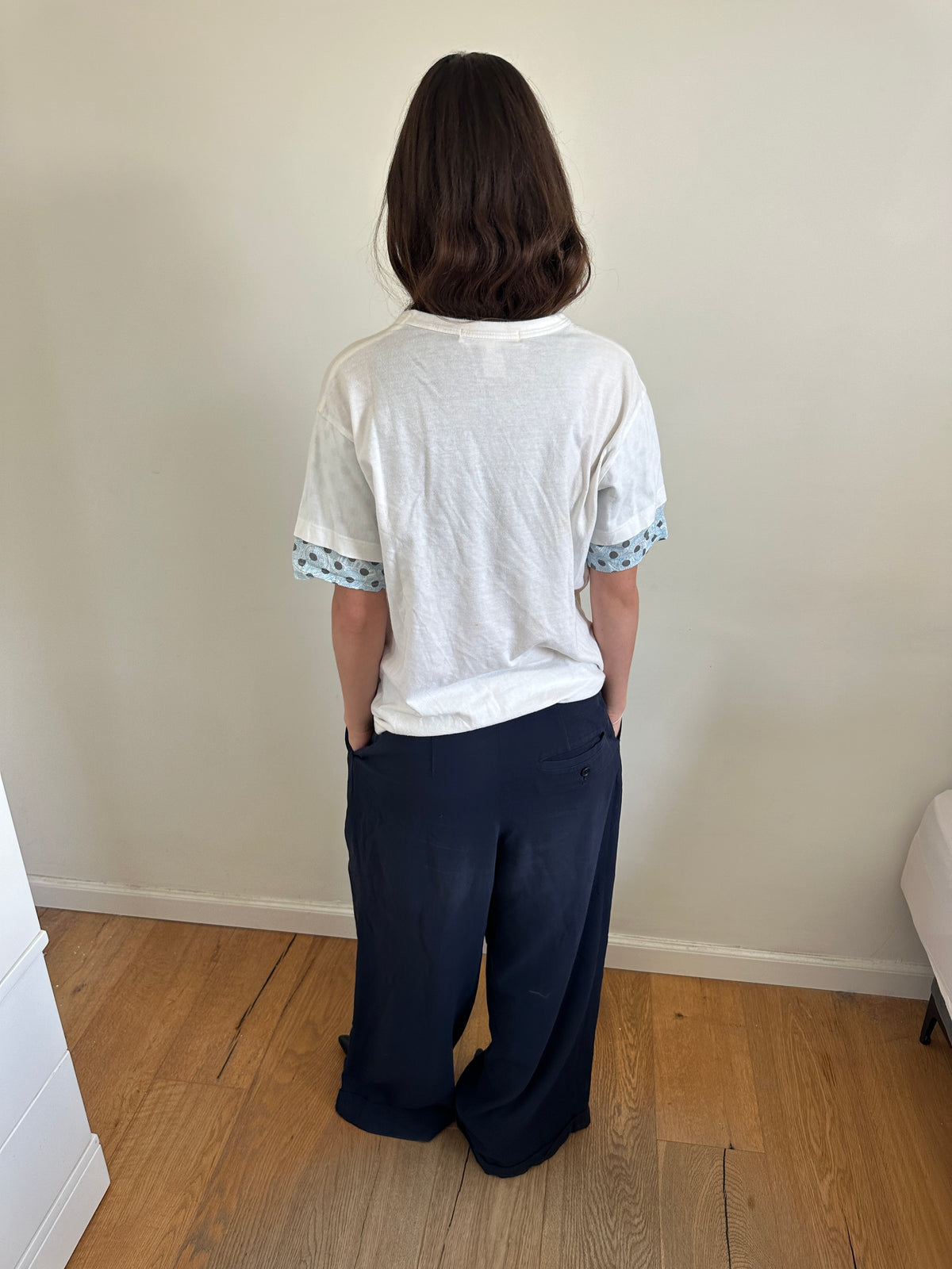 CDG Shirt Dot Sleeved Tee