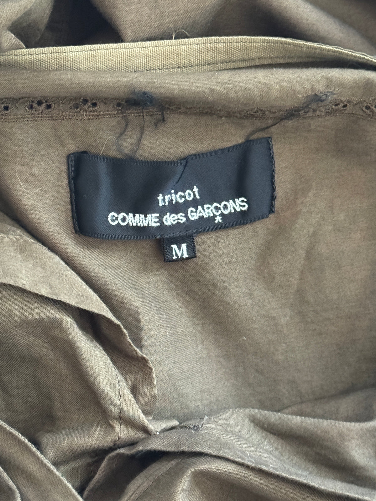 Tricot CDG 2011 Asymmetrical Polo Dress