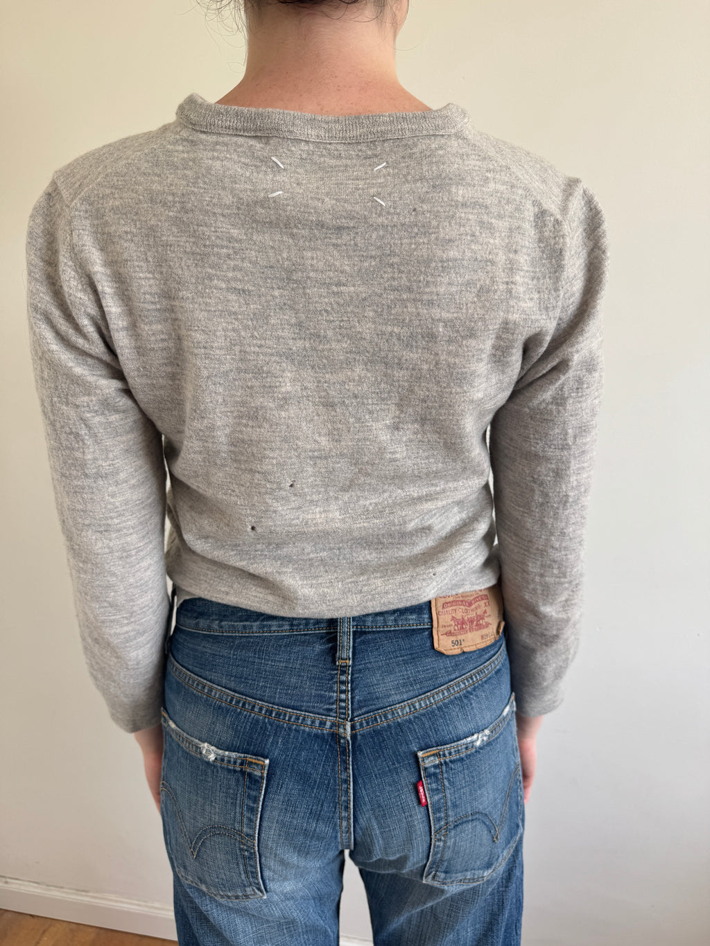 Margiela Distressed Cropped Knit