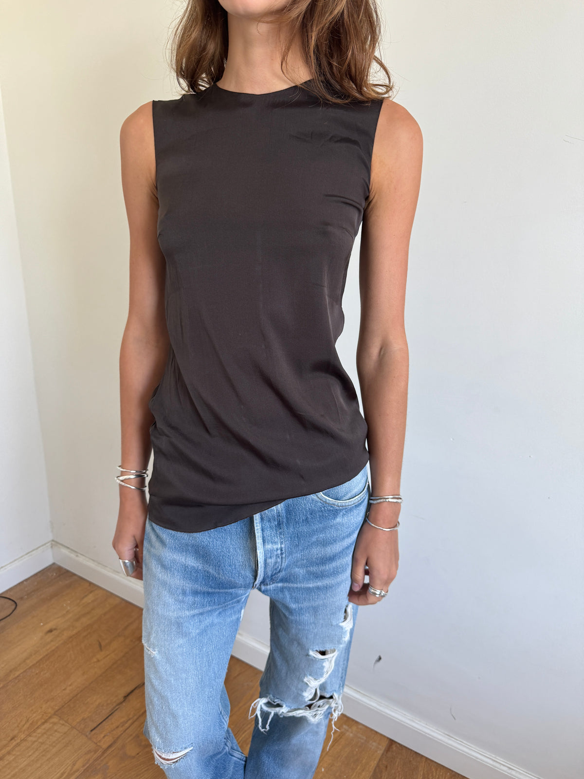 Prada Silk Tank Top