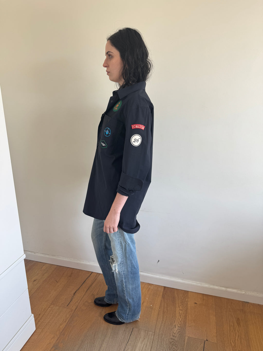 Raf Simons F/W16 Patch Shirt