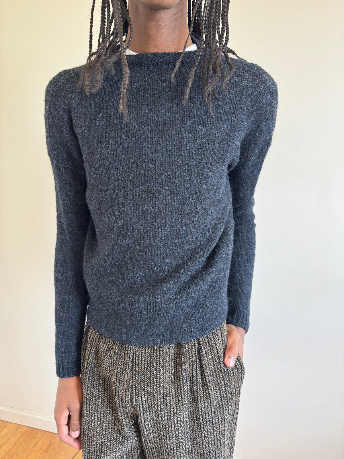 R45 Unique Neckline Knit