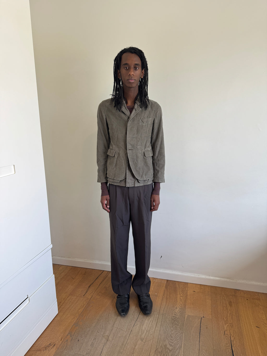 Zucca Layered Military Jacket