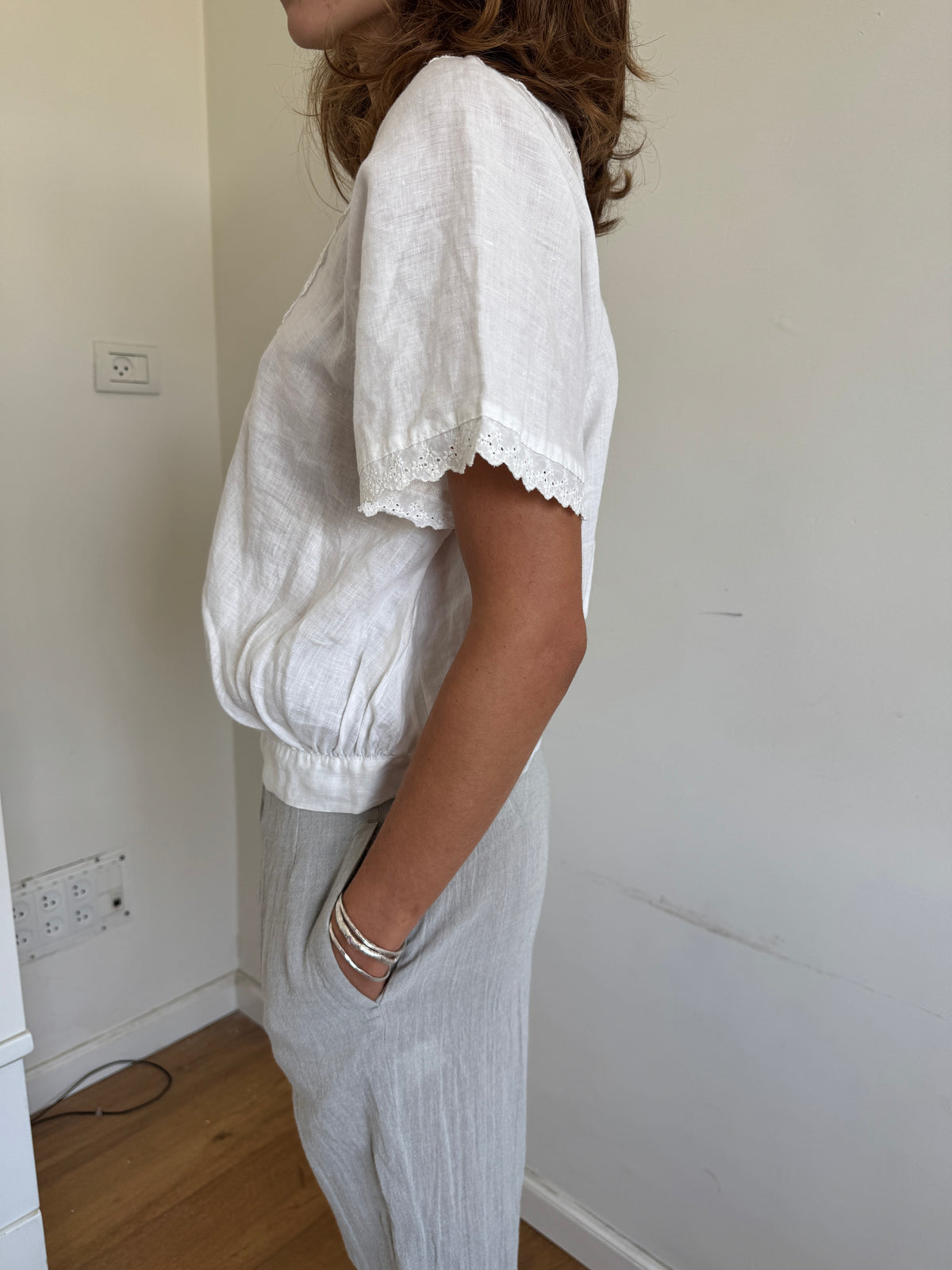 Tricot CDG 2010 Lace Blouse