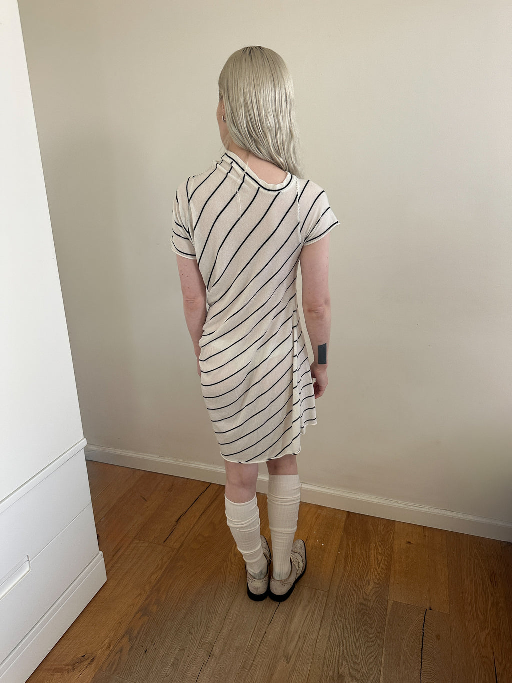 Shine Asymmetric Pocket Dress