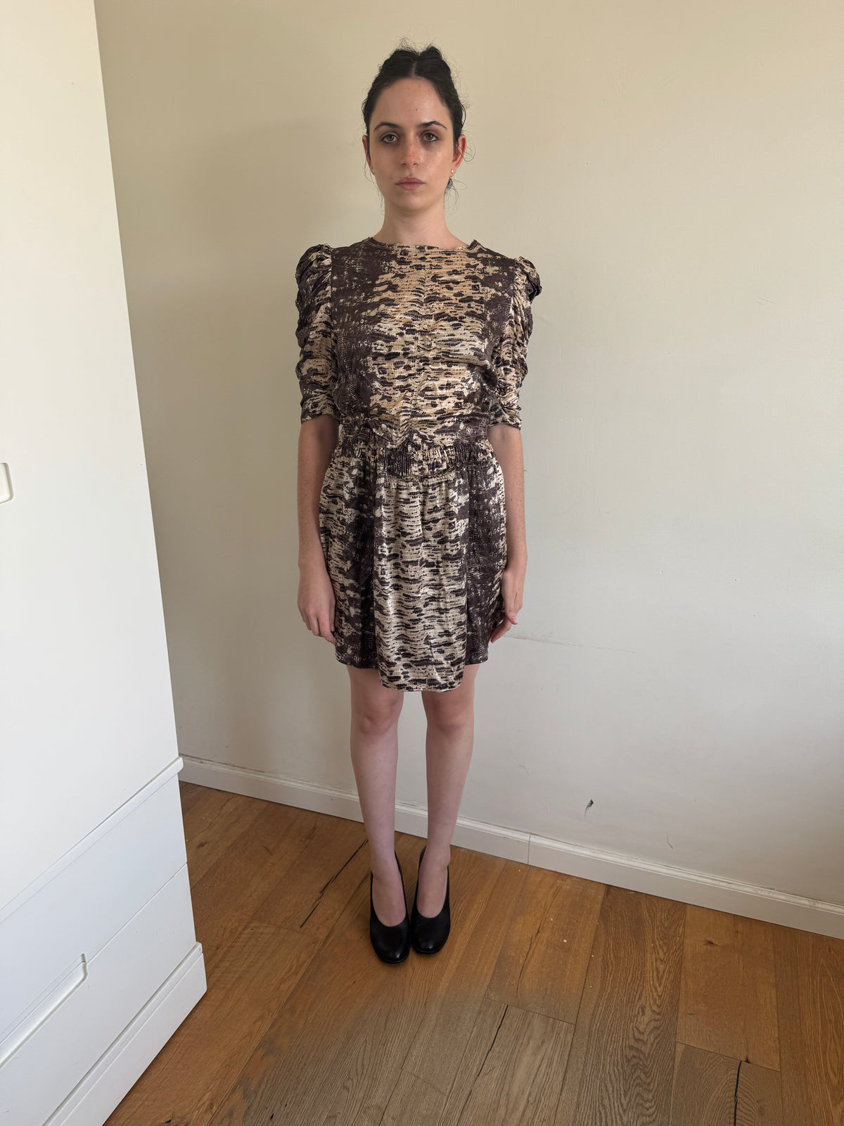 Isabel Marant F/W09 Snake Print Silk Dress