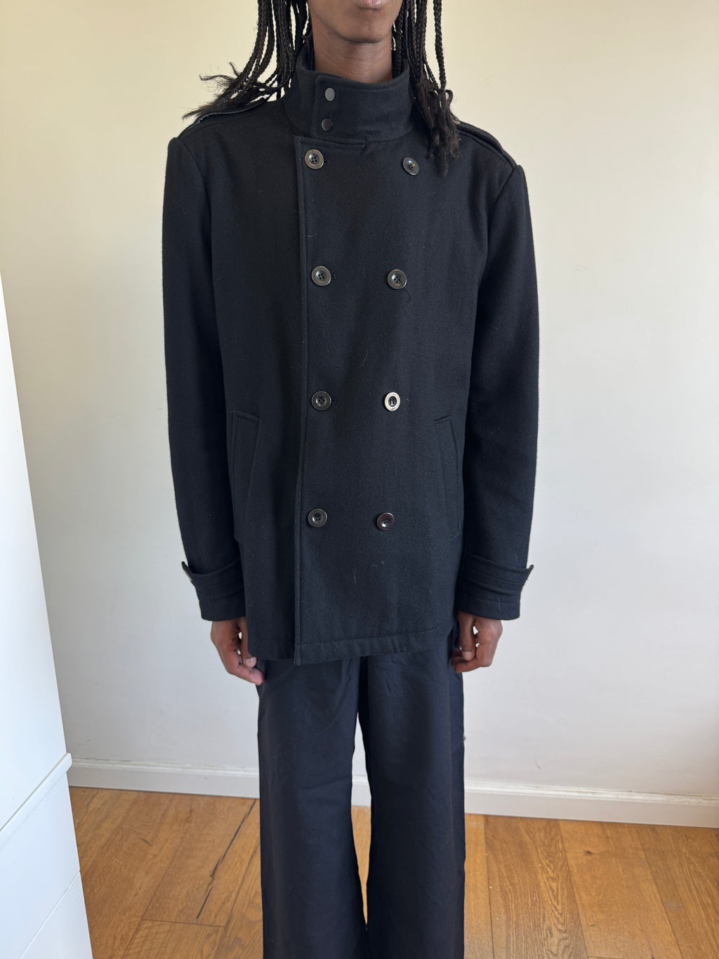 Kenneth Cole Oversized Pea Coat