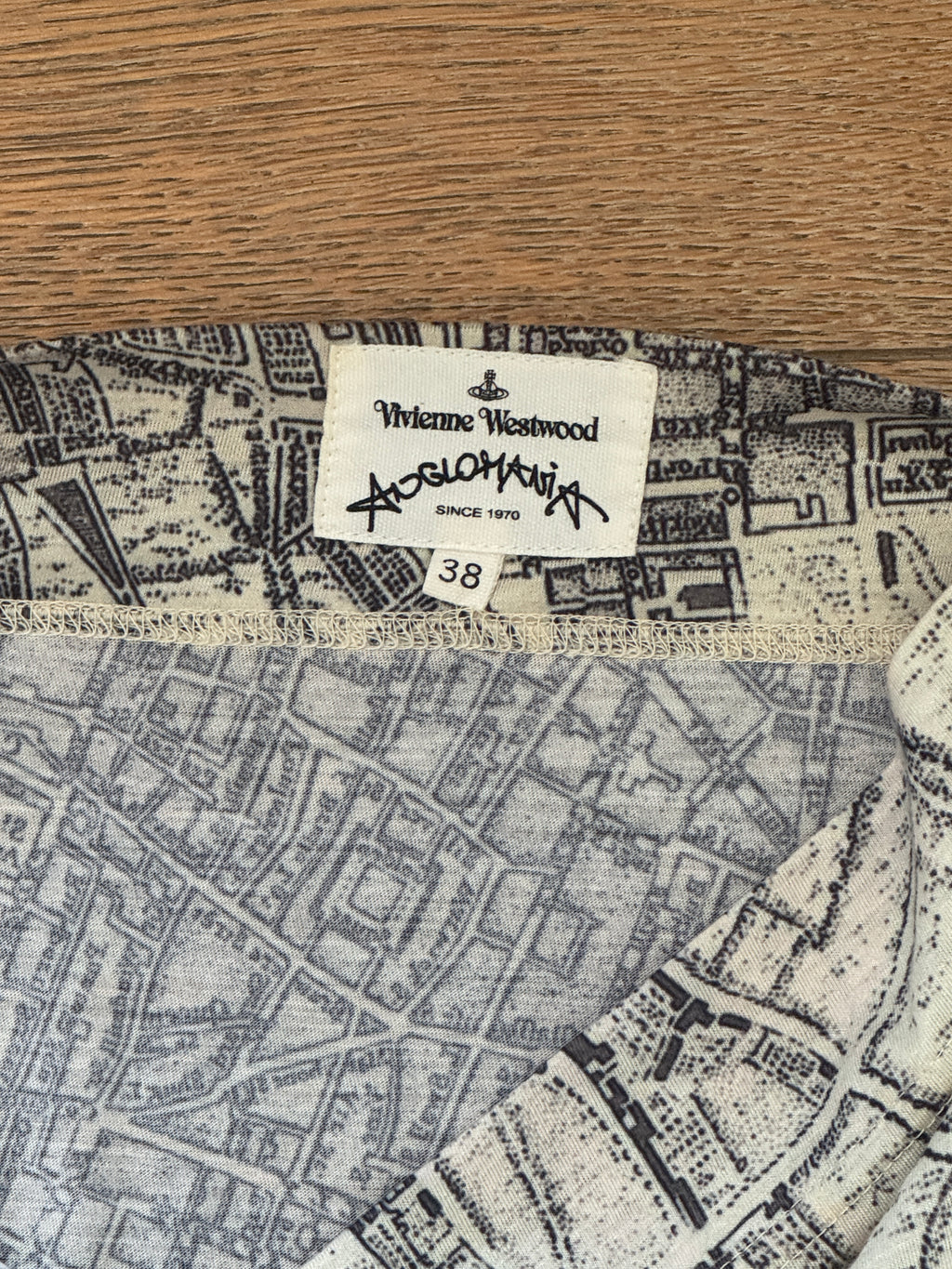 Anglomania Vivienne Westwood Map Of London Top