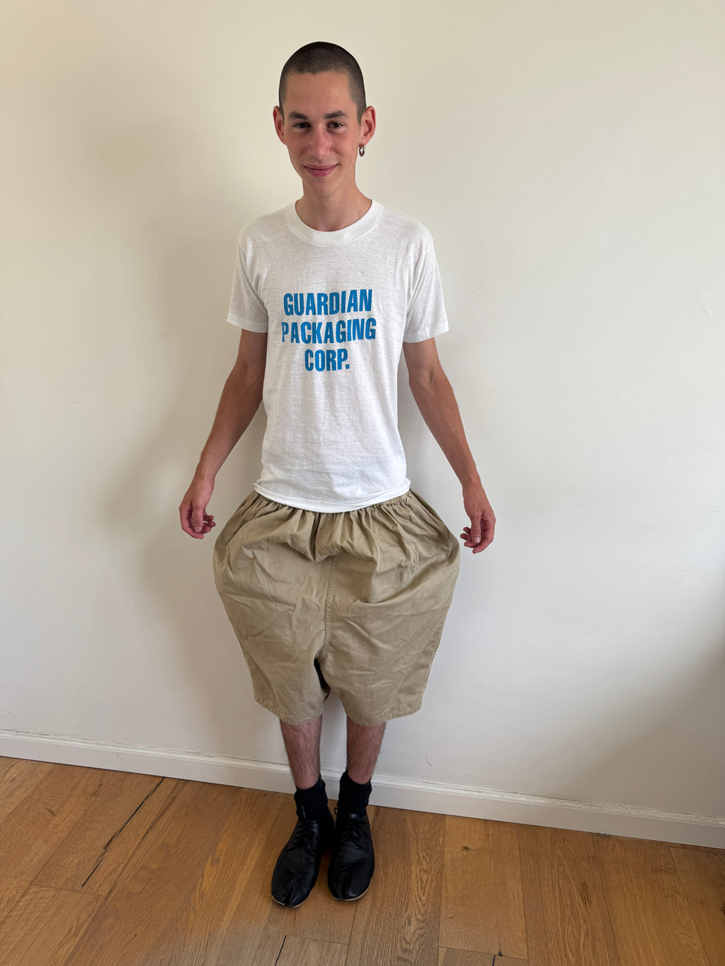 Comme des Garçons Drop-Crotch 3/4 Length Shorts