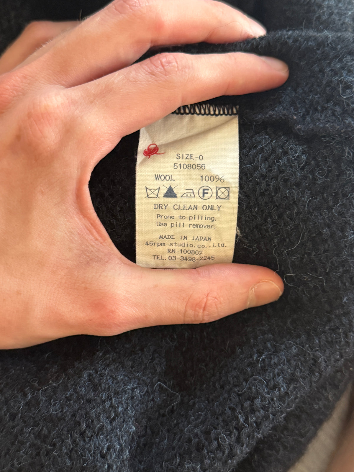 R45 Unique Neckline Knit
