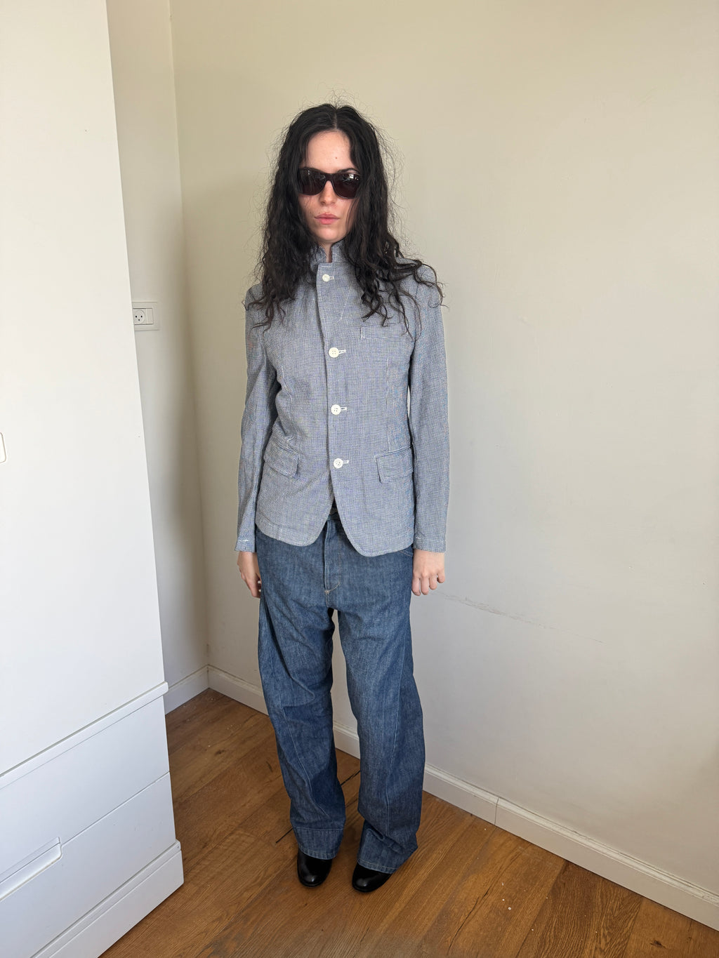 CDGH 2008 Blue Gingham Blazer