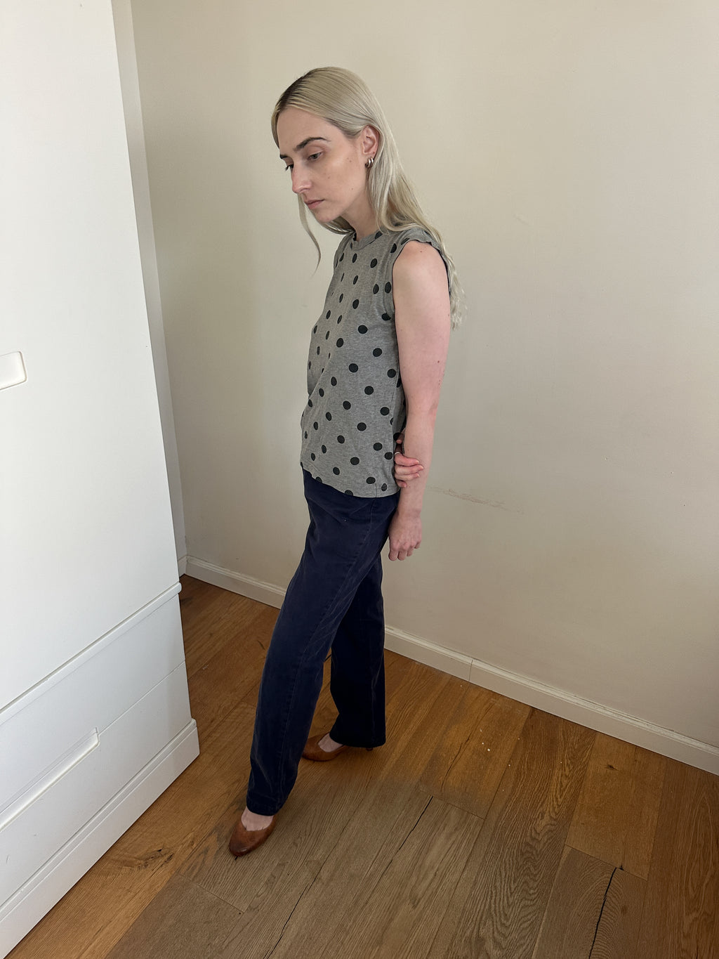 Comme des Garçons Polka Dot Top