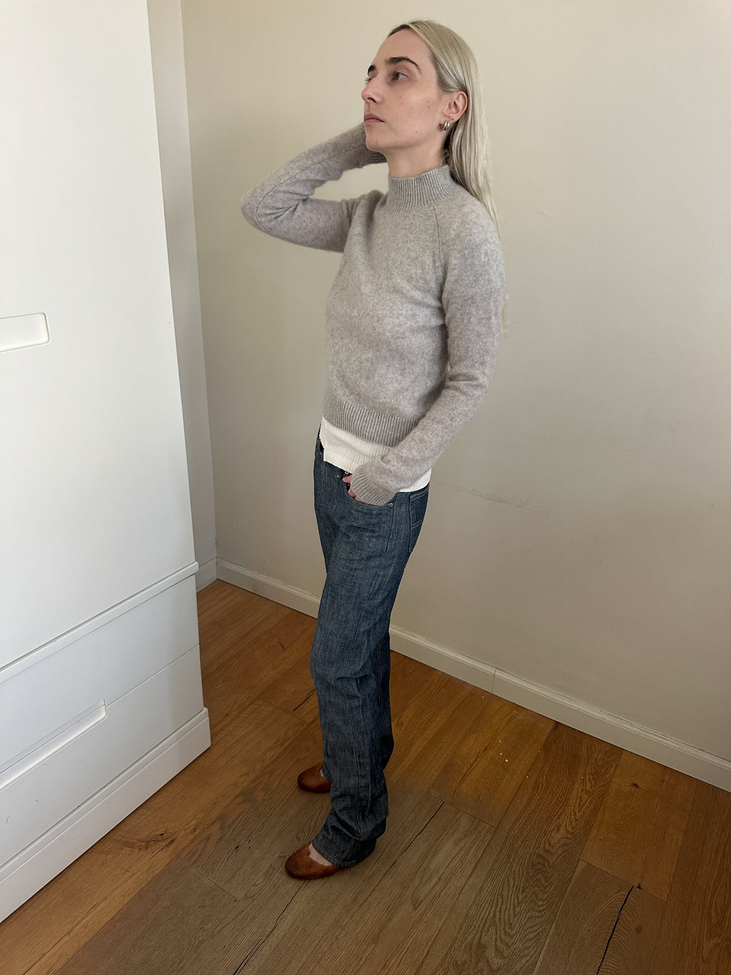 Vintage High Neck Xtra Soft Sweater