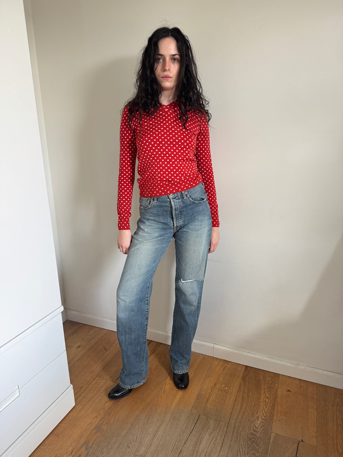 Comme des Garçons 2005 Polka Dot Sweater