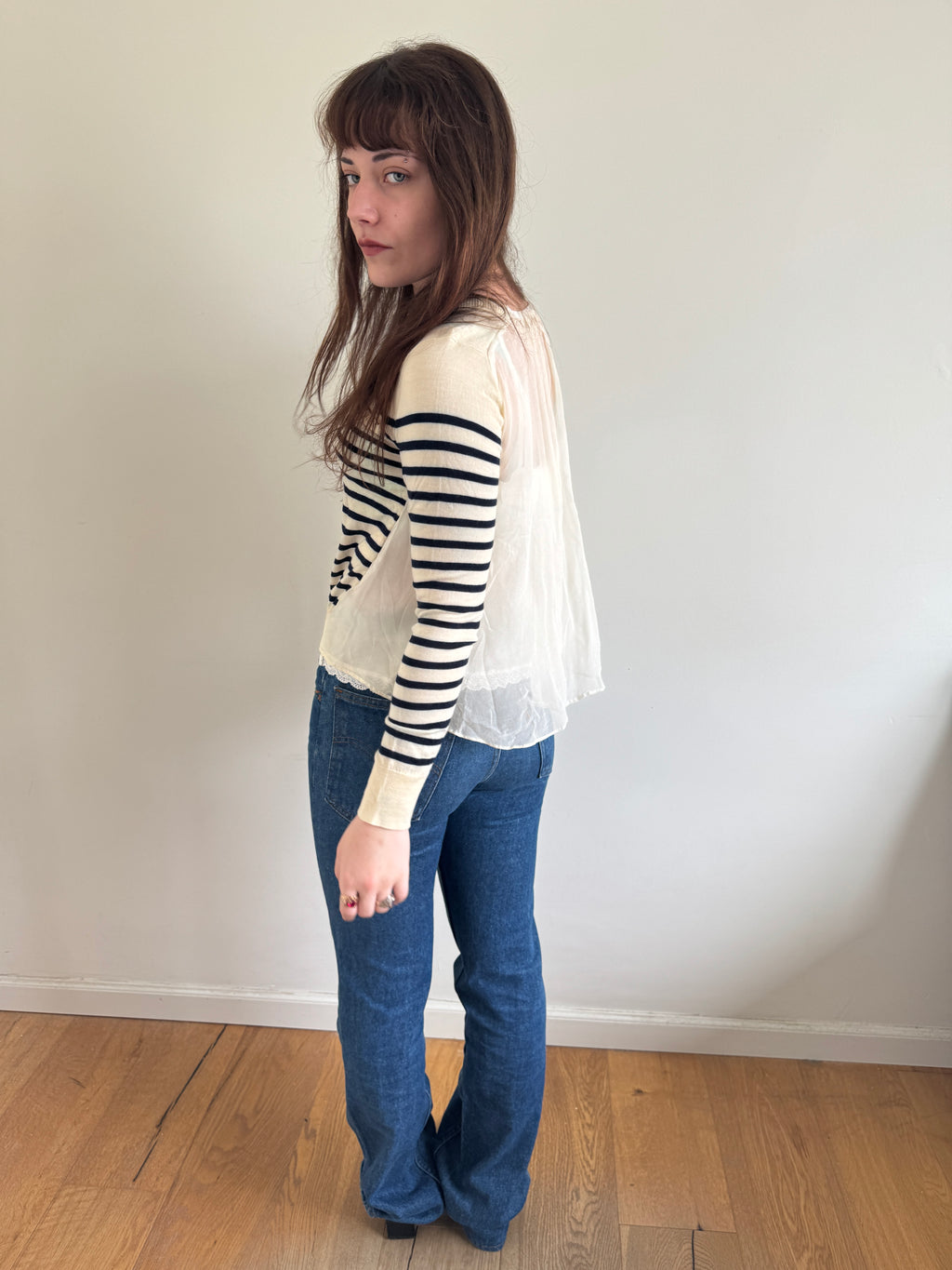 Sacai Luck Two Sided Sweater