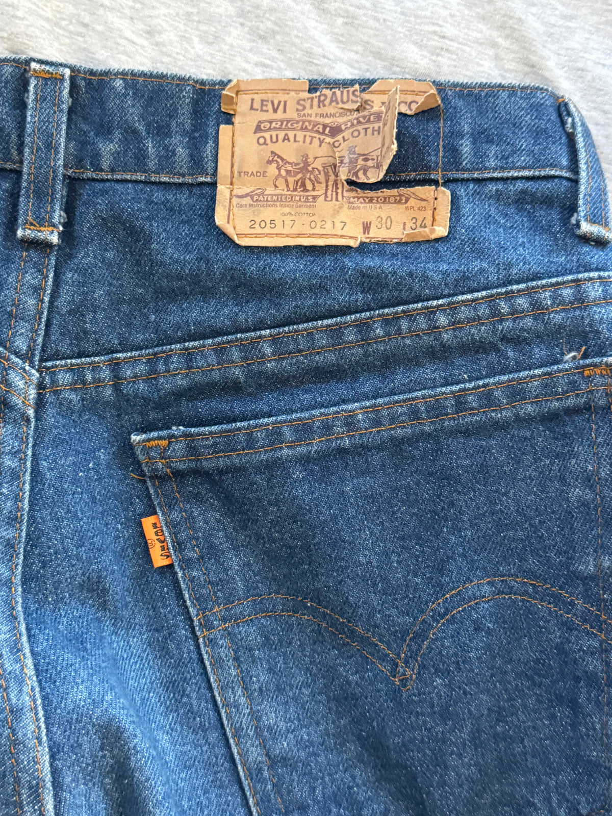 Levi’s 517 80’s Orange Tab