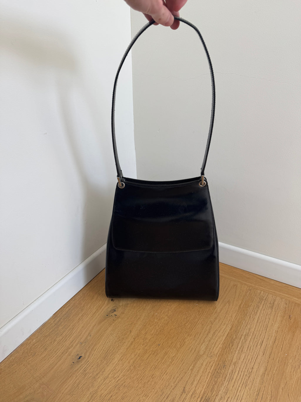 Bally Patent Leather Shoulder Bag
