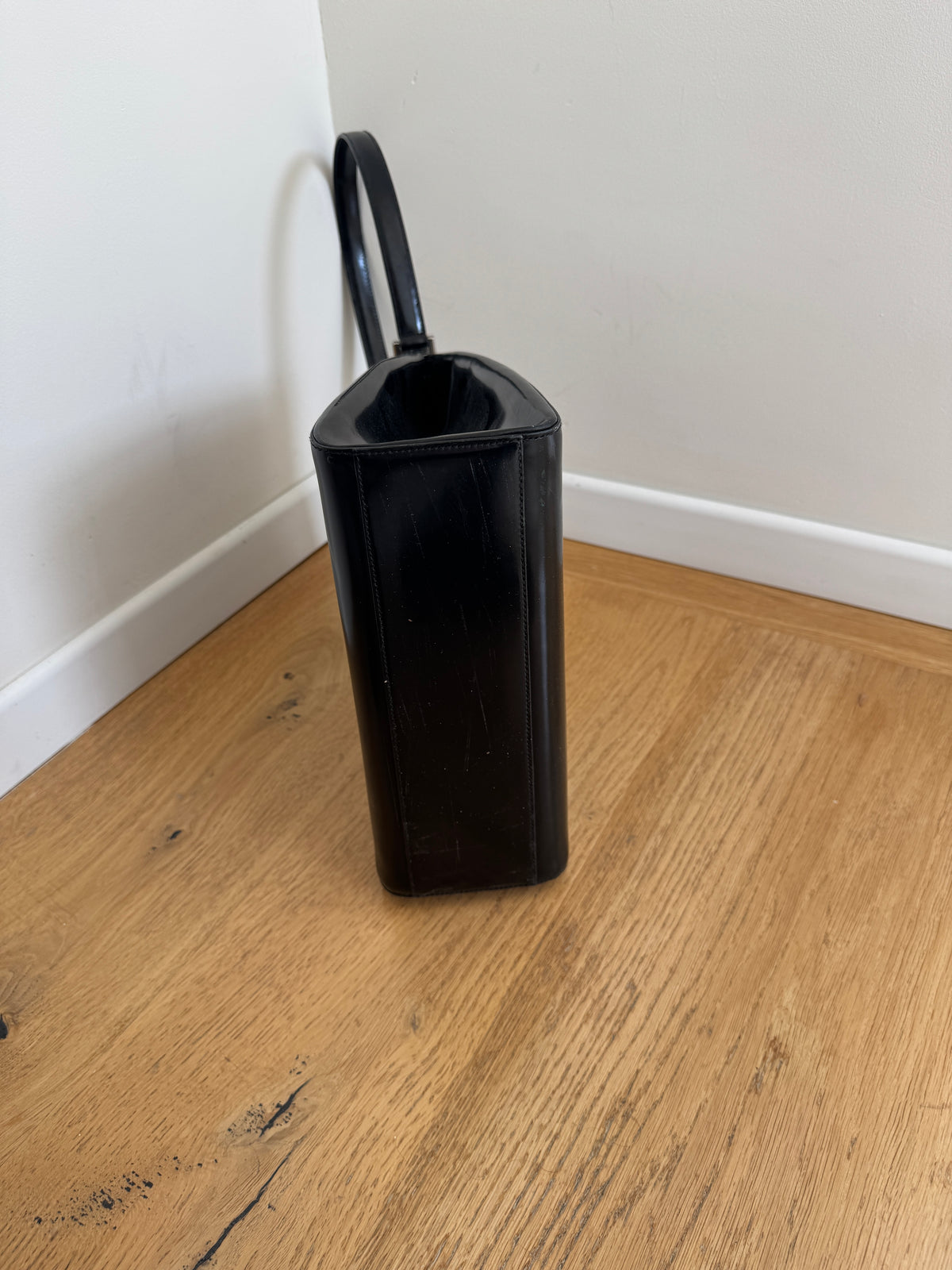 Bally Patent Leather Shoulder Bag