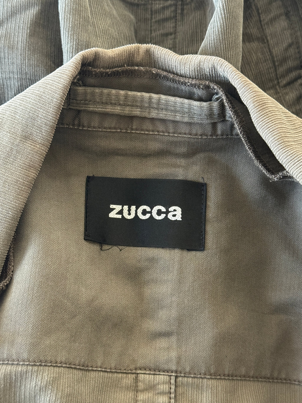 Zucca Layered Military Jacket