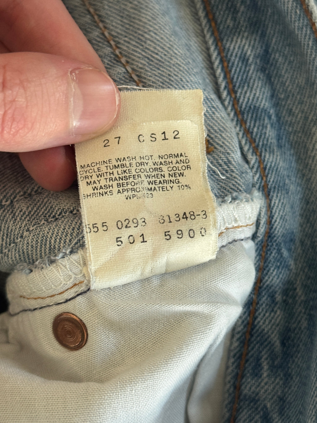 Levi’s 1993 Ripped Jeans