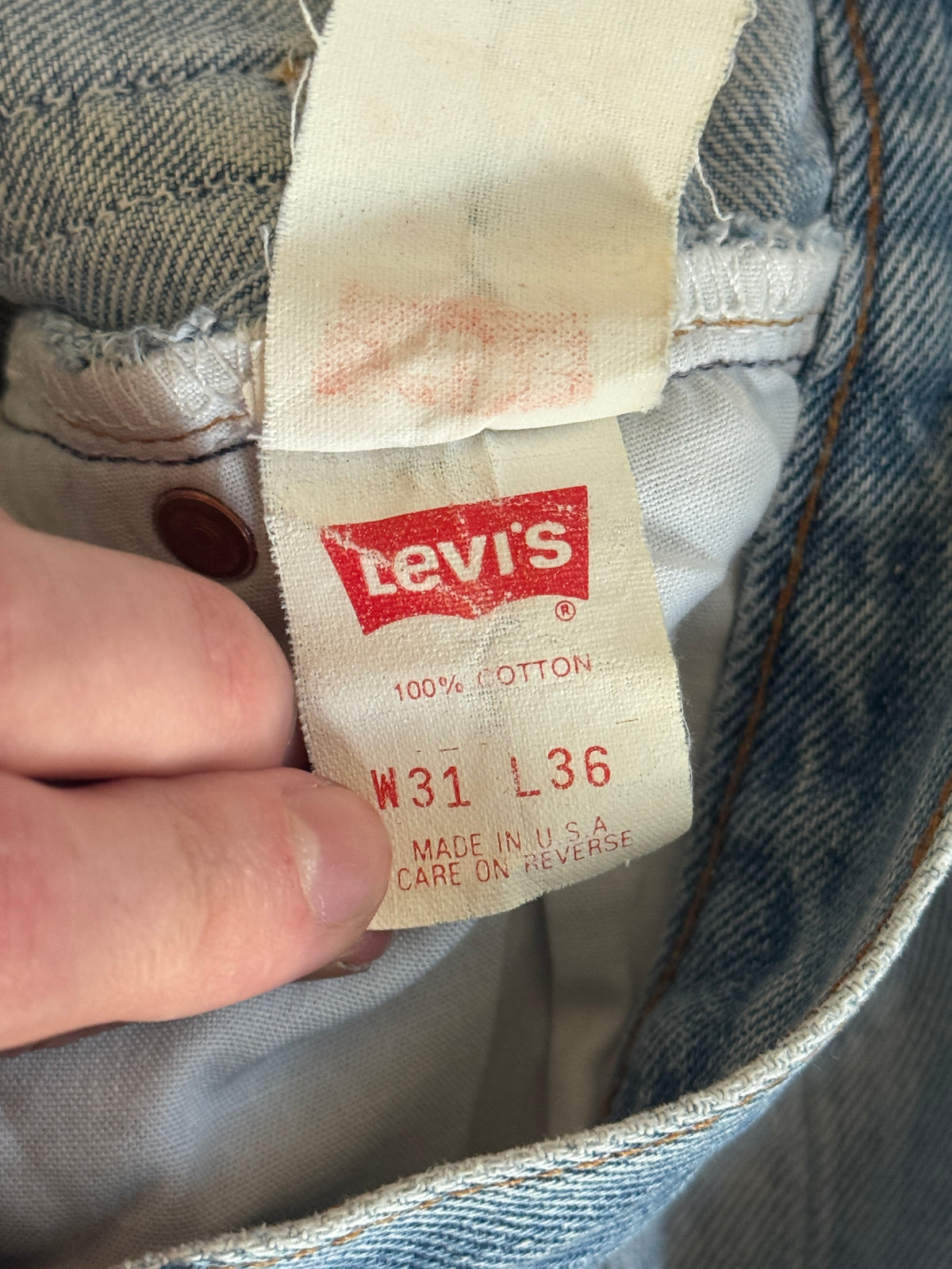 Levi’s 1993 Ripped Jeans