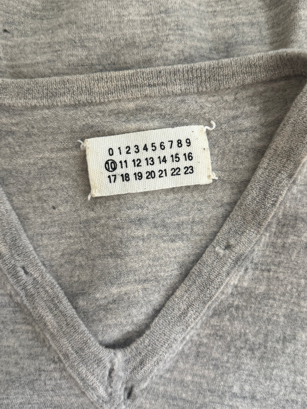 Margiela Distressed Cropped Knit