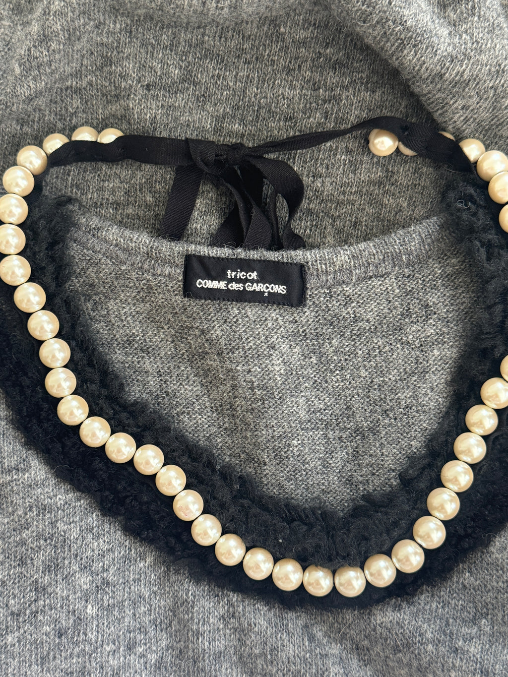 Tricot CDG 2006 Pearl Knit Vest