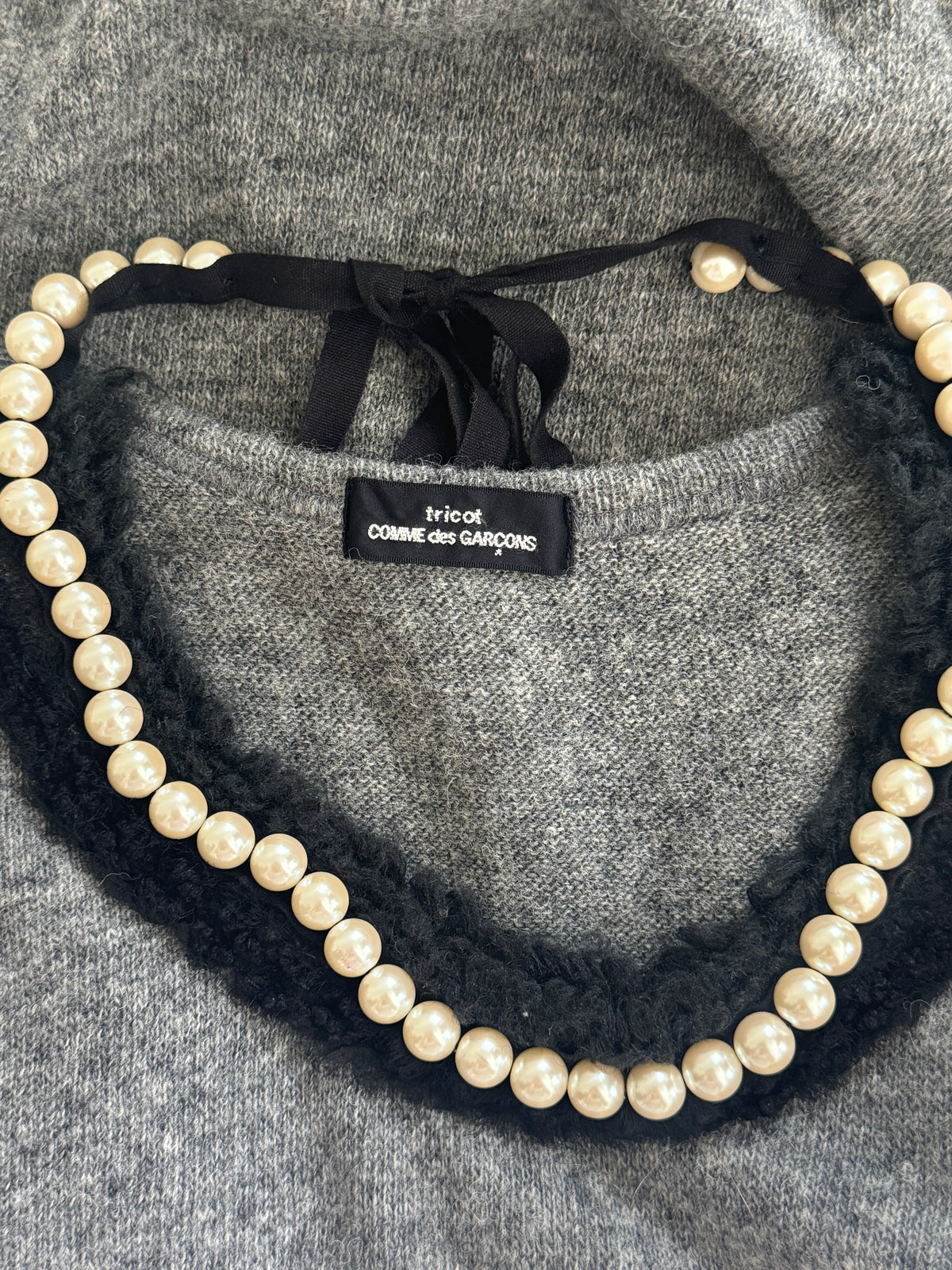 Tricot CDG 2006 Pearl Knit Vest